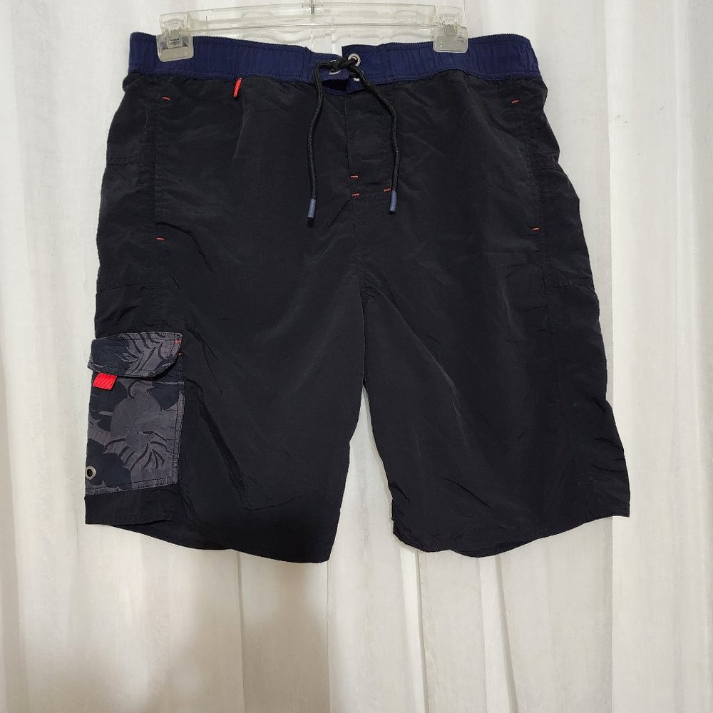 Carbon 2 Cobalt Nylon Swim Trunk Shorts Hiking Shorts Size XL